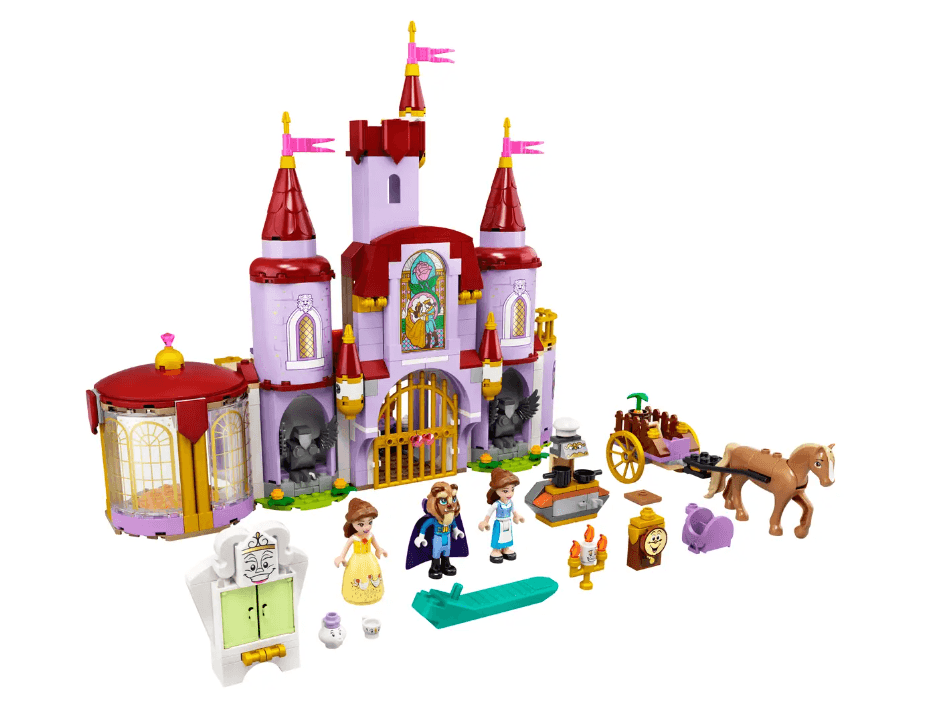 Lego Disney Belle and the Beast's Castle 43196