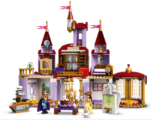 Lego Disney Belle and the Beast's Castle 43196