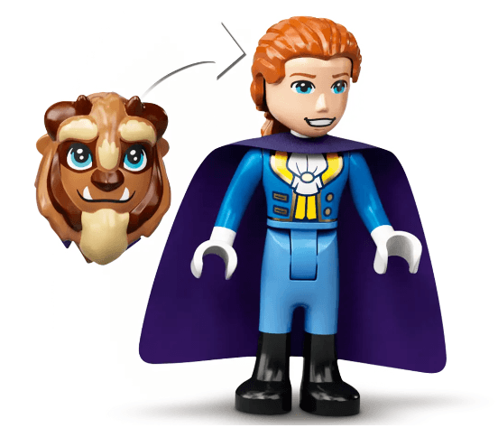 Lego Disney Belle and the Beast's Castle 43196