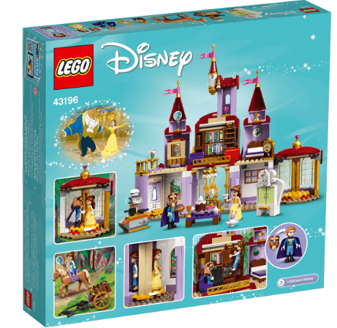 Lego Disney Belle and the Beast's Castle 43196