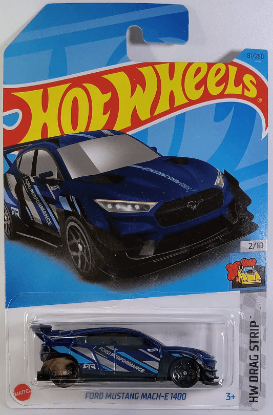 Hot Wheels Ford Mustang Mach-E 1400 HW Drag Strip 81/250