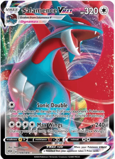Salamence VMAX - Darkness Ablaze #144/189