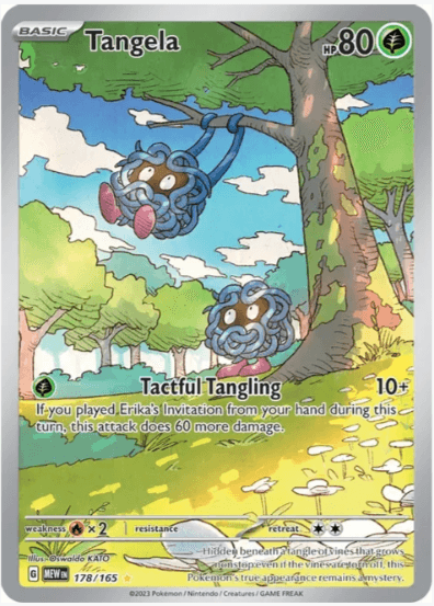 Tangela - Scarlet and Violet 151 #178/165