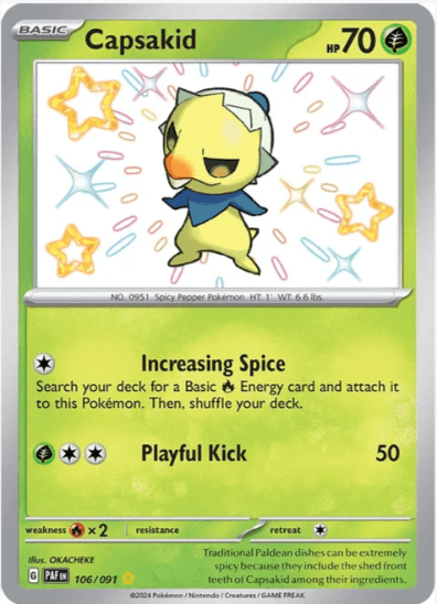 Capsakid - Paldean Fates #106/091
