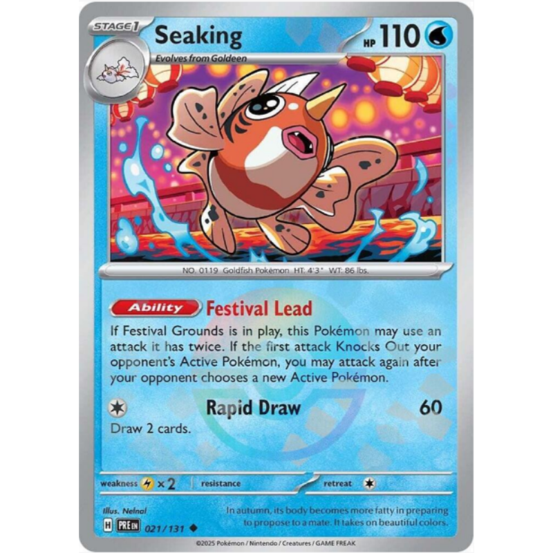Seaking (Poke Ball Pattern) - Prismatic Evolutions #021/131