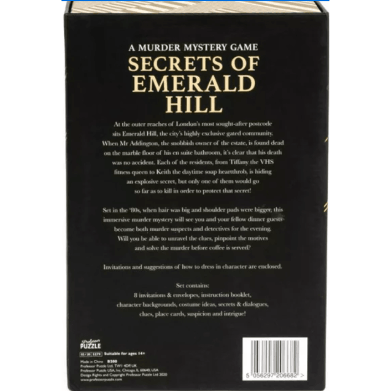 Secrets of Emerald Hill - Murder Mystery