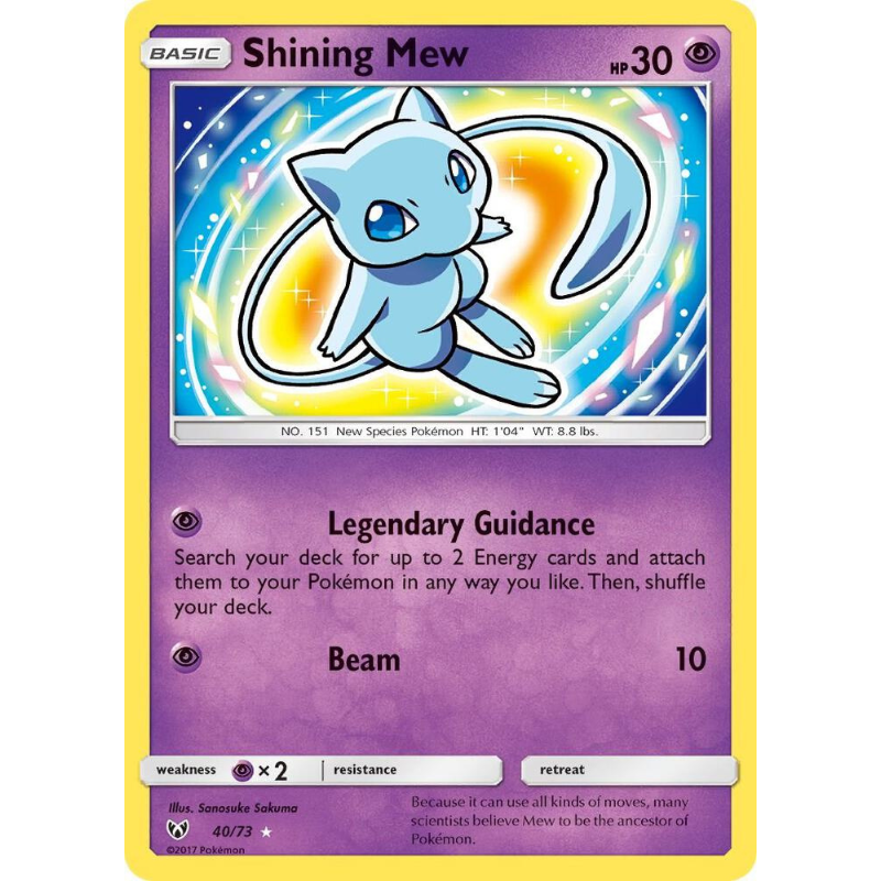 Shining Mew - Shining Legends #40/73