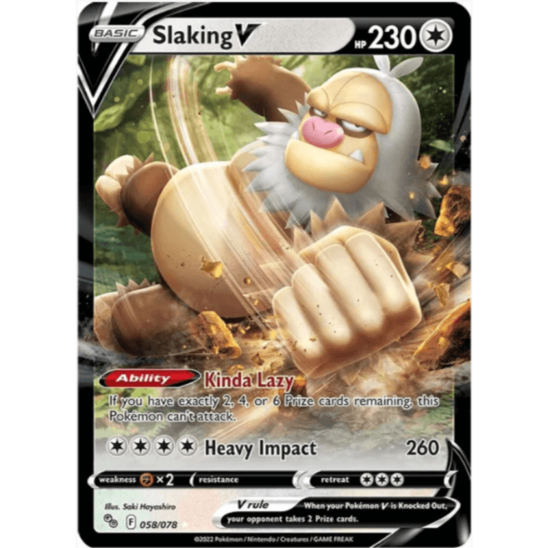 Slaking V - Pokémon GO #058/078