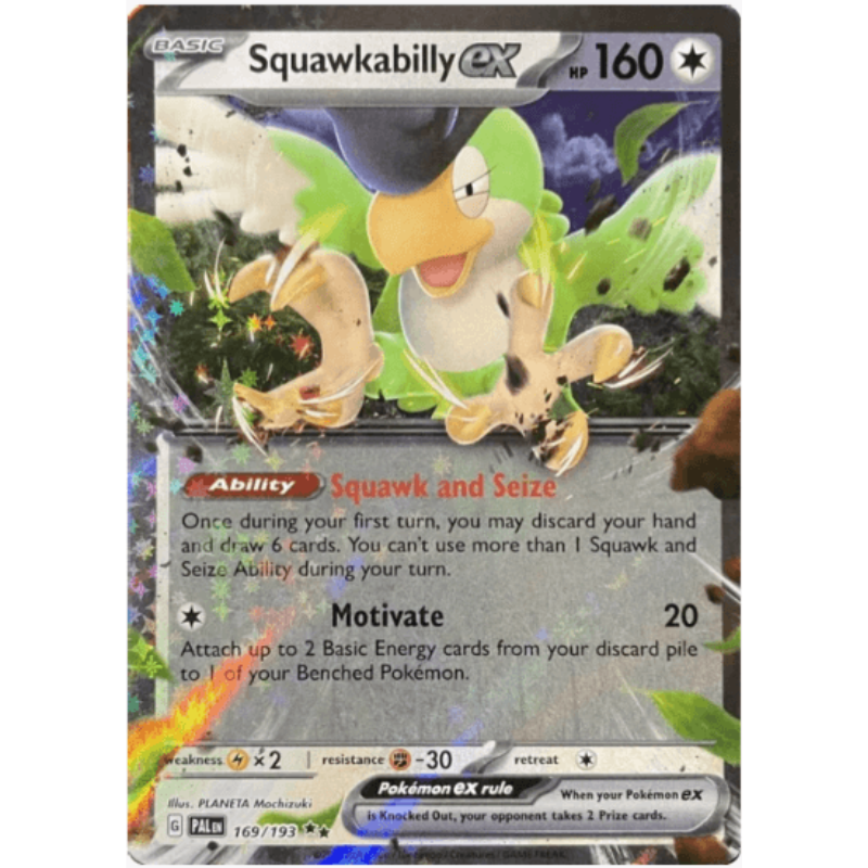 Pokémon Squawkabilly ex