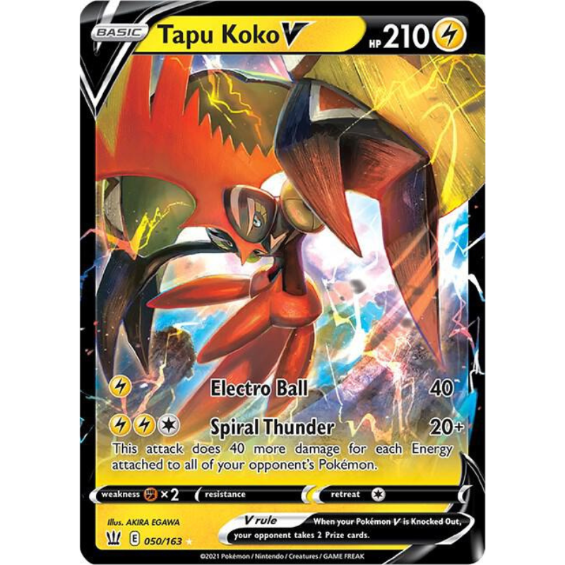 Tapu Koko V - Battle Styles #050/163