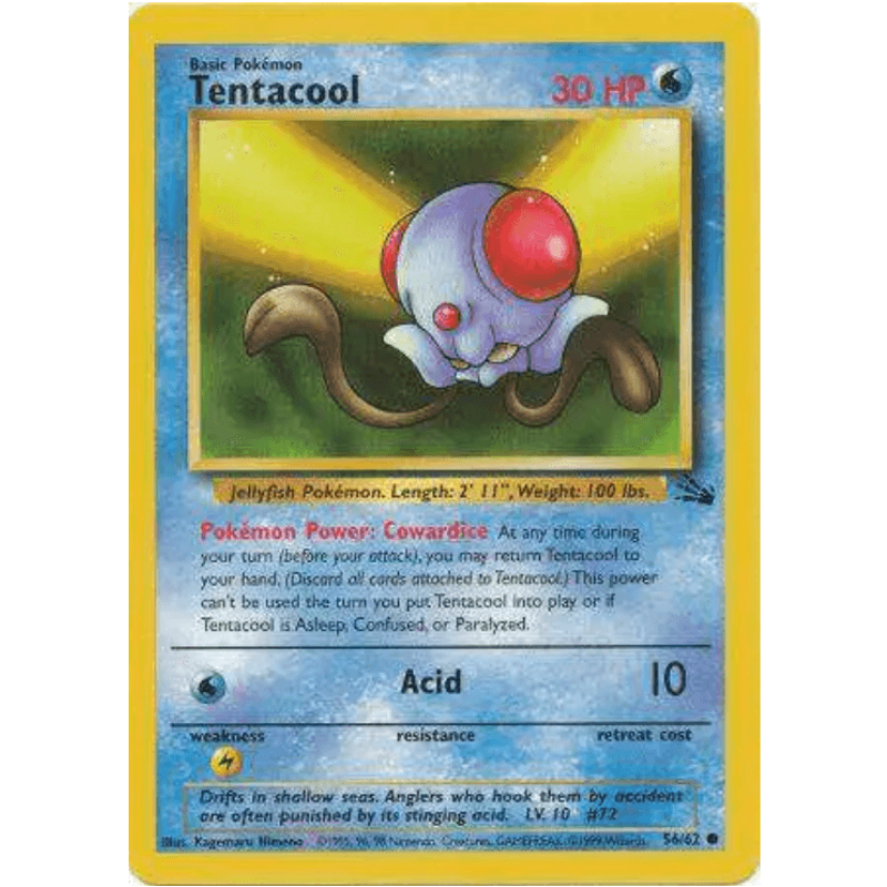 Tentacool - Fossil #56/62