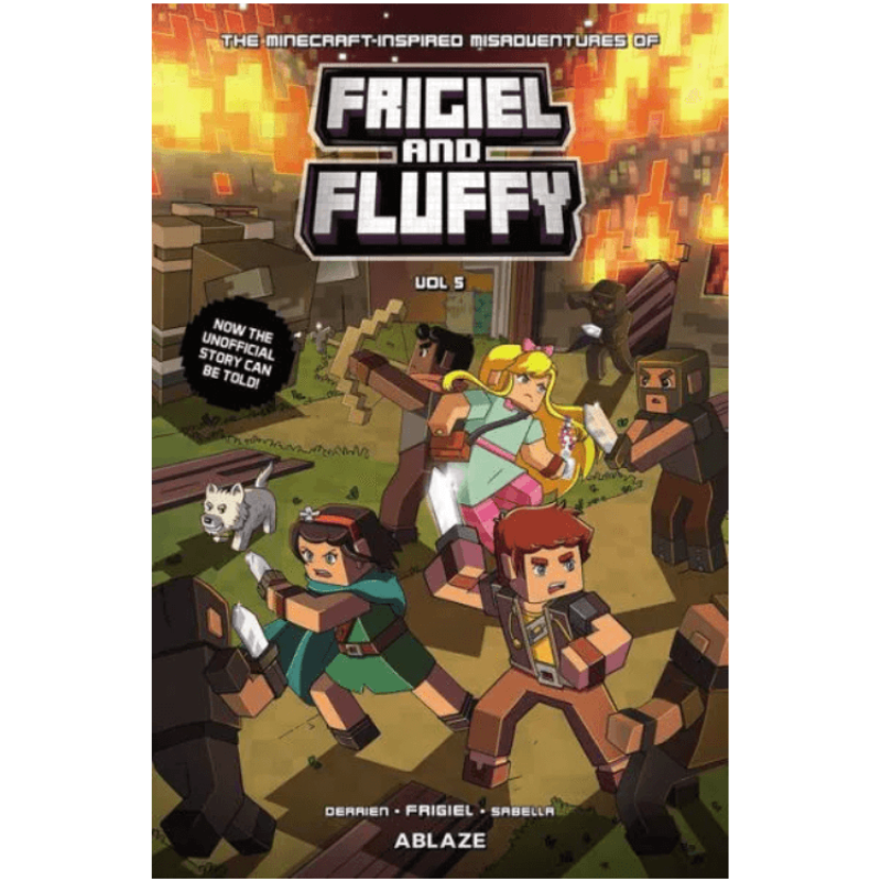 The Minecraft-Inspired Misadventures of Frigiel and Fluffy Vol 5 Hardcover