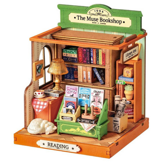 The Muse Bookshop - Rolife DIY Miniature