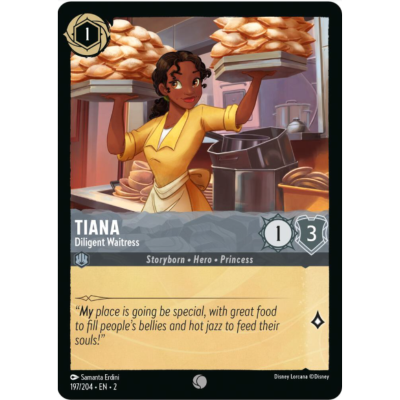 Tiana - Diligent Waitress - Rise of the Floodborn #197/204