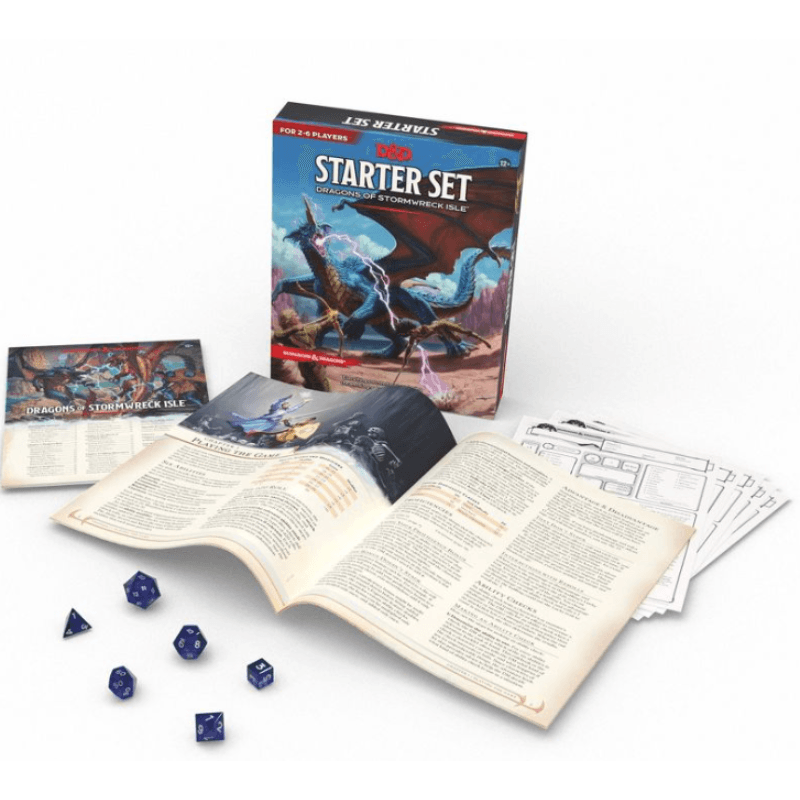 Dungeons & Dragons: Dragons of Stormwreck Isle Starter Set Game