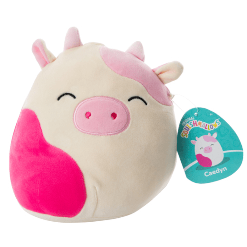 Original Squishmallow Caedyn the Cow 7.5in