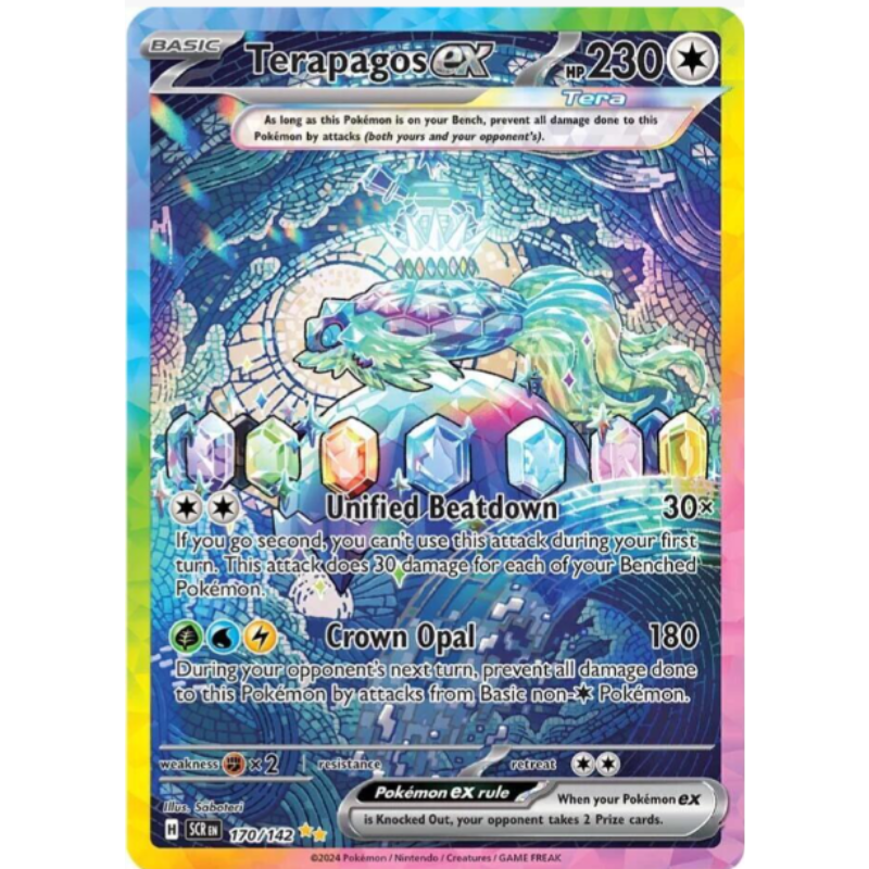 Terapagos ex - Stellar Crown #170/142