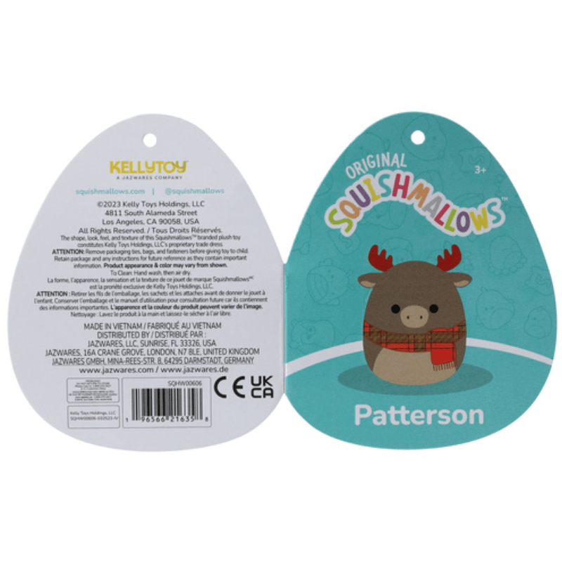 Original Squishmallows - Patterson the moose 7.5in