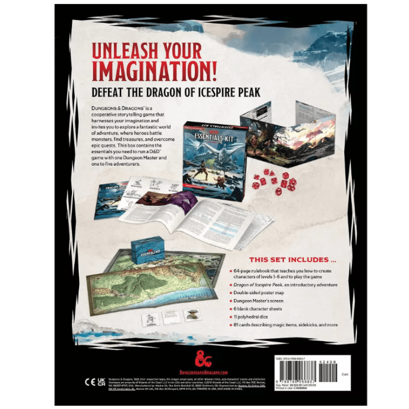 Dungeons & Dragons: Dragons of Stormwreck Isle Starter Set Game