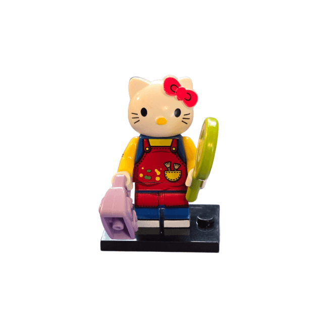 Custom Lego Compatible Hello Kitty Minifig