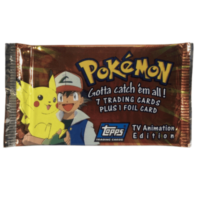 Pokémon 1999 Topps Series 1 TV Animation Edition - Booster Pack
