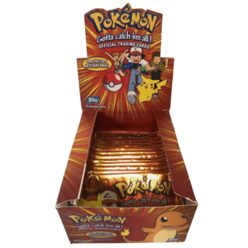Pokémon 1999 Topps Series 1 TV Animation Edition - Booster Pack