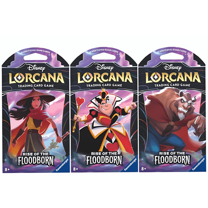 Disney Lorcana: Rise of the Floodborn: Sleeved Booster Pack