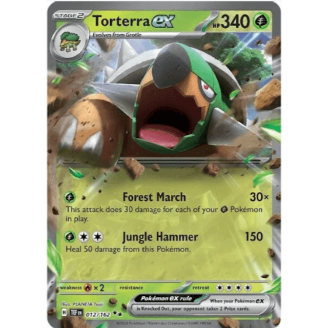 Torterra ex - Temporal Forces #012/162