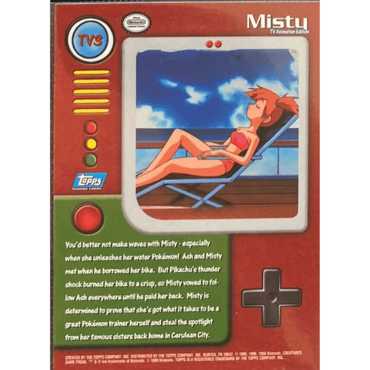 TV3 Misty - Topps Series 1 #TV3