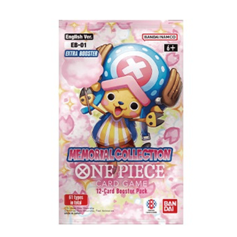 One Piece TCG: Memorial Collection Extra Booster Pack - Booster Display