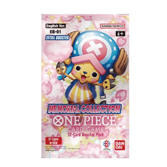 One Piece TCG: Memorial Collection Extra Booster Pack - Booster Display