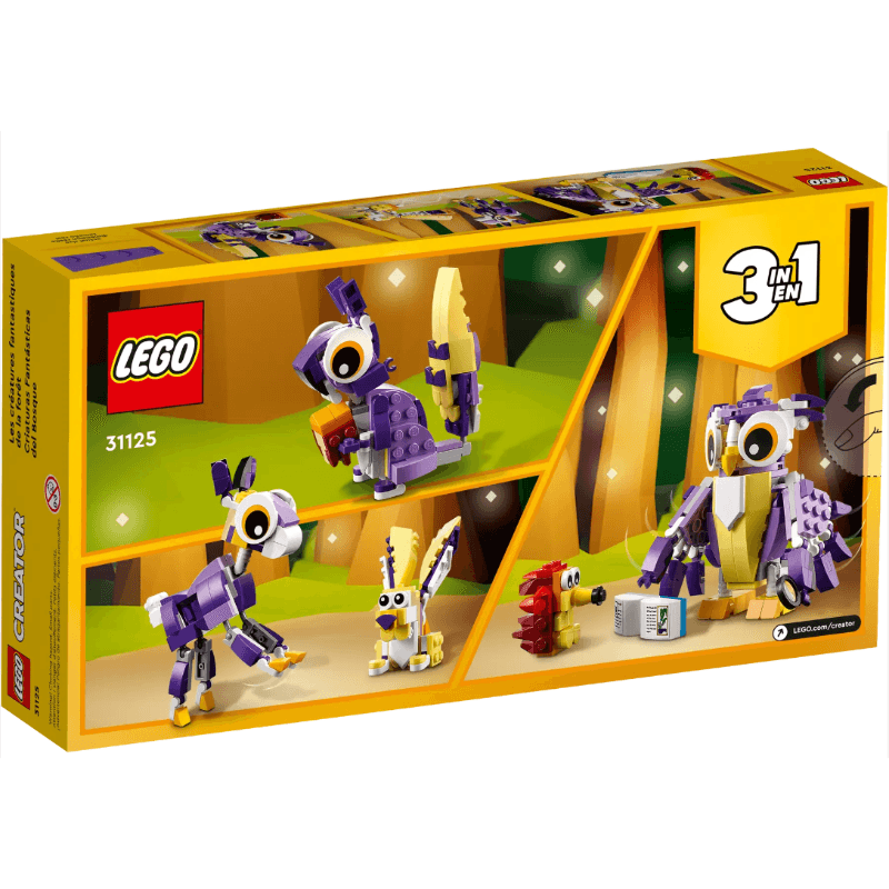 Lego Fantasy Forest Creatures 3in1 creator 31125