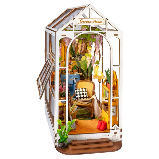 Garden Flower House Book Nook & Wonderland - Rolife DIY Miniature