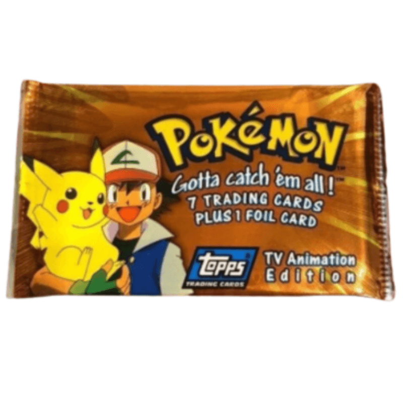 Pokémon 1999 Topps Series 1 TV Animation Edition - Booster Pack