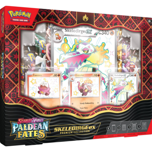 Pokémon Paldean Fates Premium Collection Skeledirge ex