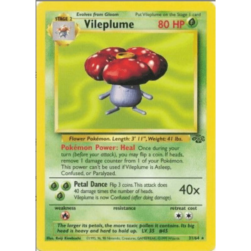 Vileplume - Jungle #31/64