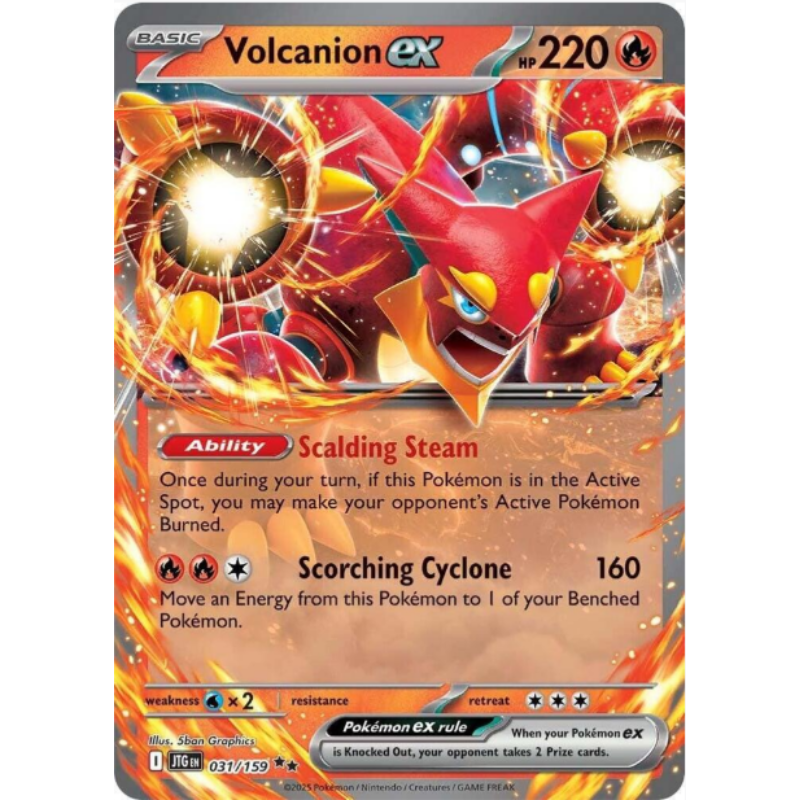 Volcanion ex - Journey Together #031/159