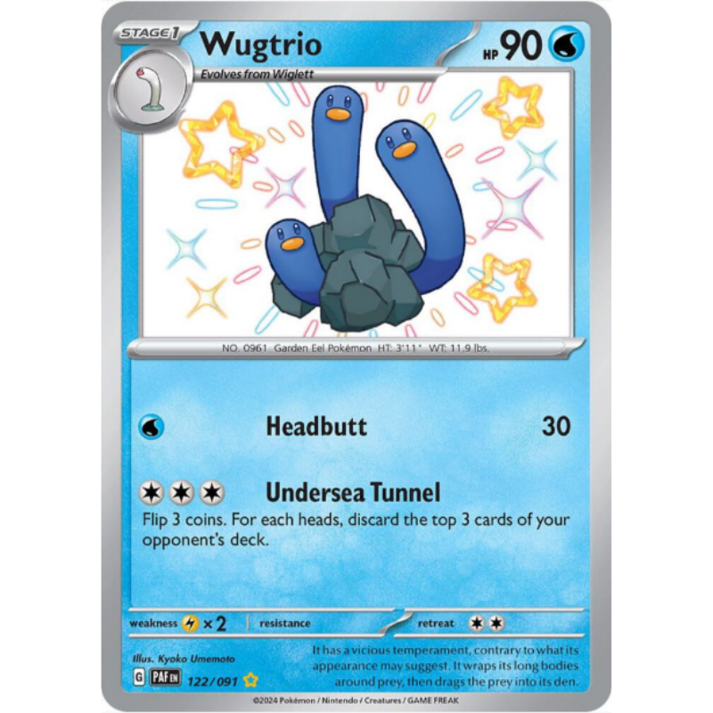 Wugtrio - Paldean Fates #122/091