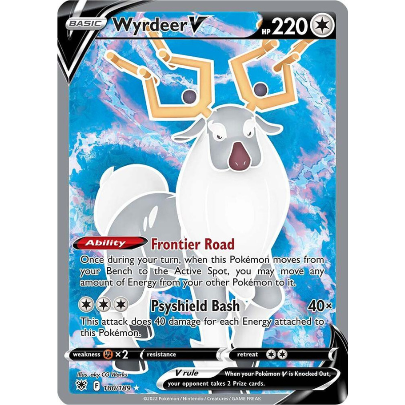 Wyrdeer V (Full Art) - Astral Radiance #180/189