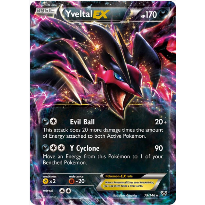Yveltal EX - XY Base Set #79/146