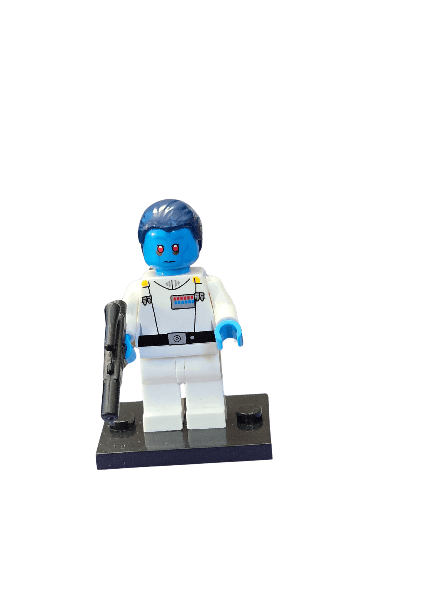 Custom Lego Compatible Grand Admiral Thrawn Minifig