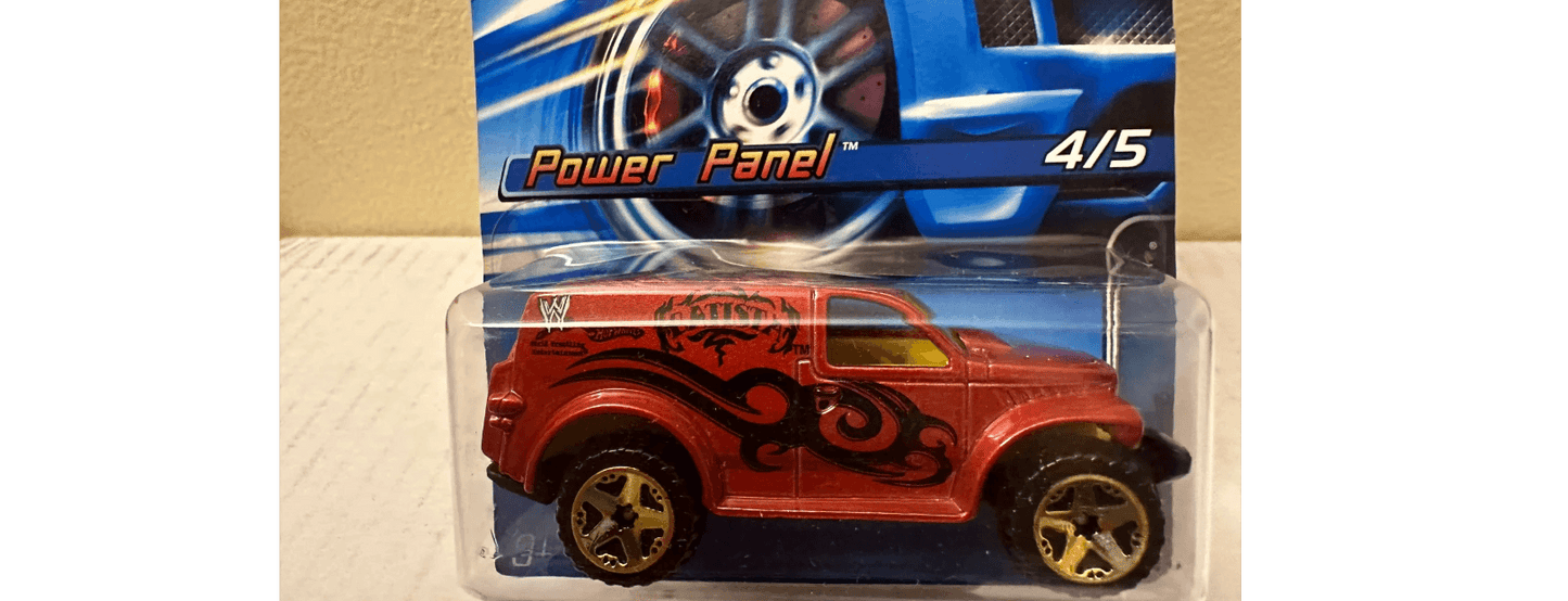 Hot Wheels WWE Power Panel Batista #4/5