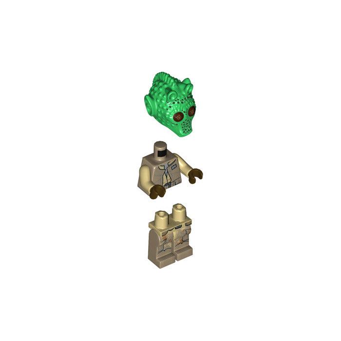 Custom Lego Compatible Rodian Alliance Fighter Minifig