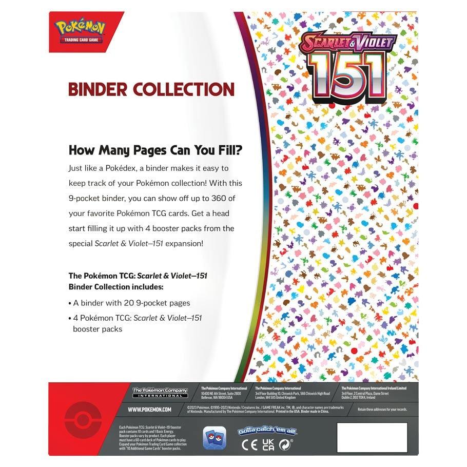 Pokémon Scarlet & Violet: 151: Binder Collection