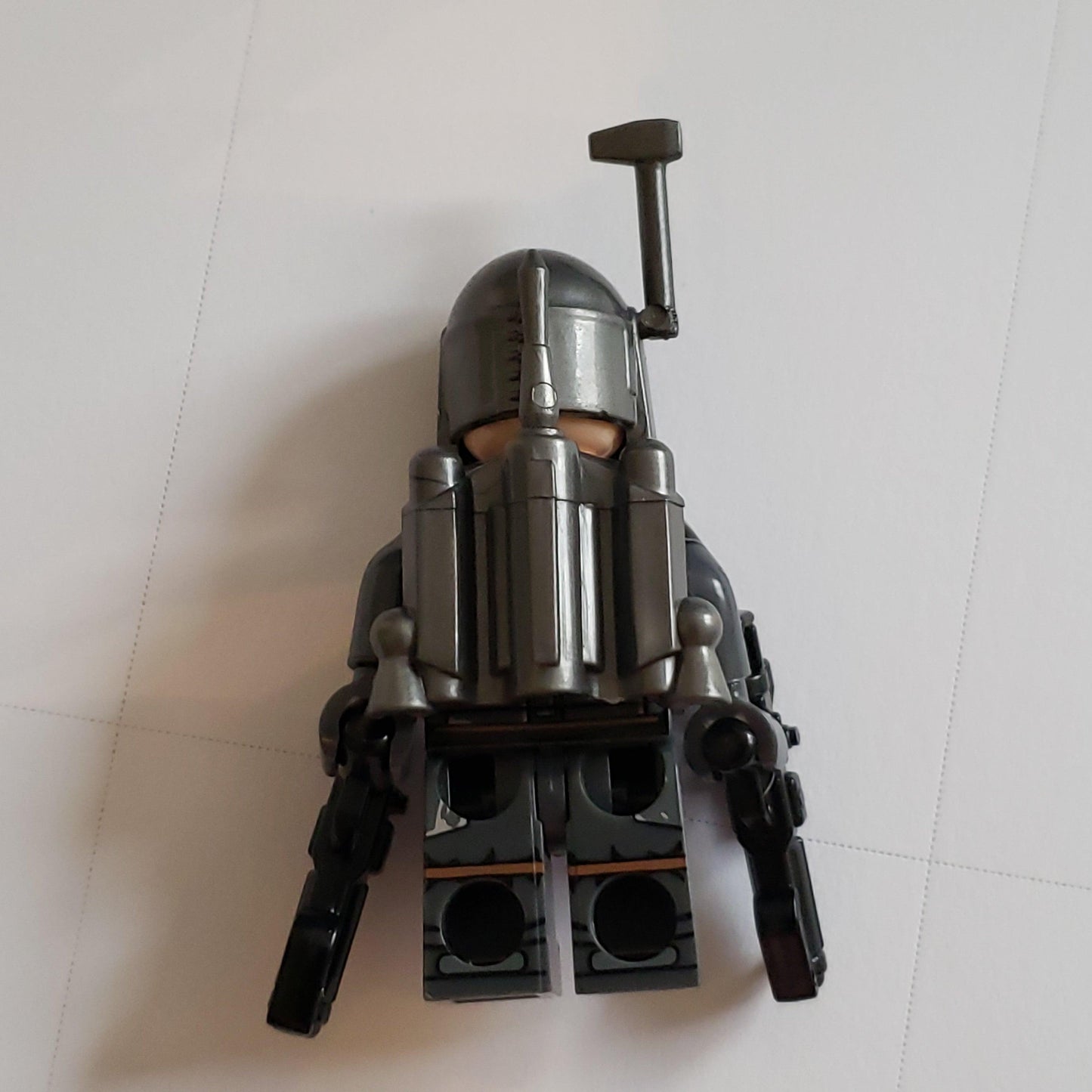 Lego Compatible Mandalorian (Blue) Minifig