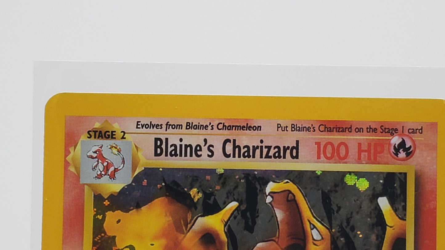 1st edition Blaine's Charizard - Gym Challenge