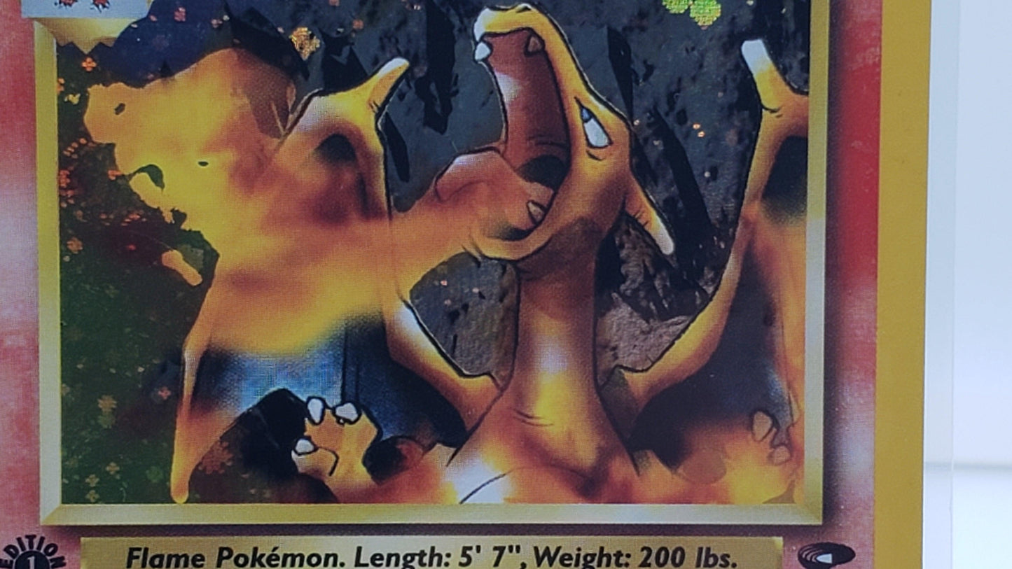 1st edition Blaine's Charizard - Gym Challenge