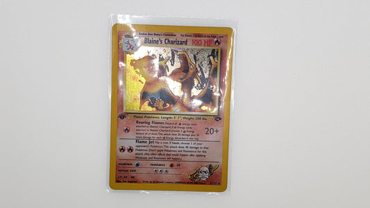 1st edition Blaine's Charizard - Gym Challenge