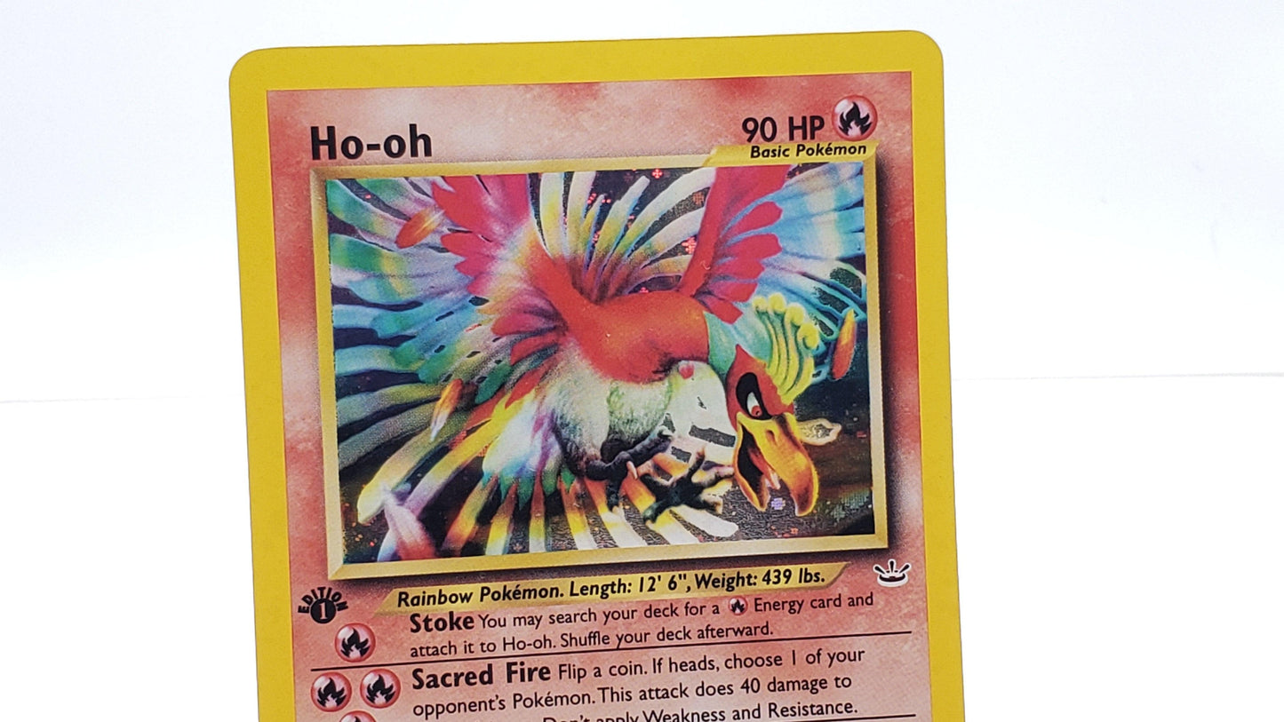 1st edition Ho-oh (7) - Neo Revelation (N3) #07/64 (Lightly Played)