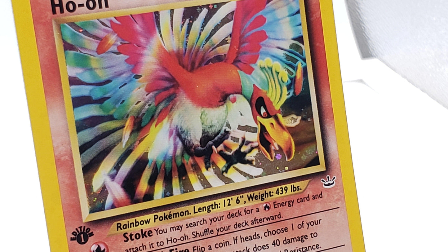 1st edition Ho-oh (7) - Neo Revelation (N3) #07/64 (Lightly Played)